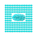 LZHAMZ Glow in The Dark Garden Pebble Stones | for Patio Decoration