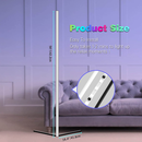 LZHOME 2 Pack LED Corner Floor Lamps RGB Color Changing Floor Lamps