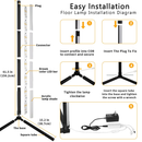 Lashahope LED Floor Lamp Status Lighting Corner Lamp