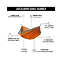 Legit Camping Hammock | 2 Person Hammock