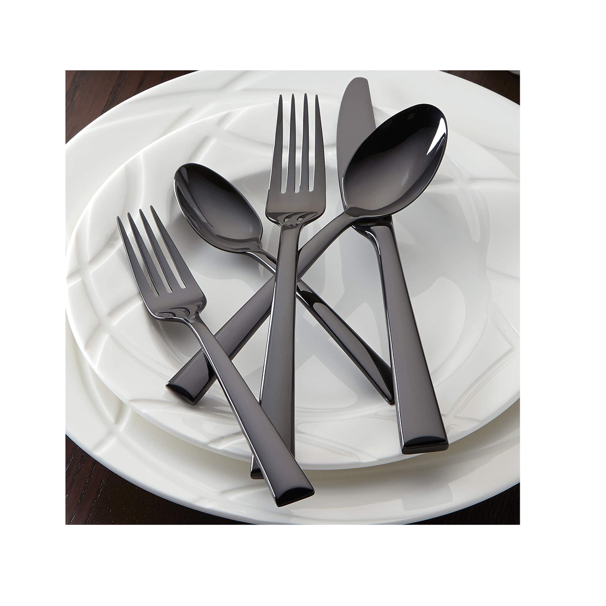 LENOX ナイフフォーク　5セット LenoxOnyx5-PiecePlaceSetting1.