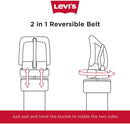 Levi's Men's Reversible Casual Jeans Belt | Black/Brown
