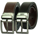 Levi's Men's Reversible Casual Jeans Belt | Black/Brown Feather