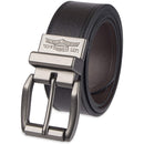 Levi's Men's Reversible Casual Jeans Belt | Black/Brown Laminate