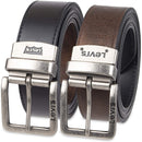 Levi's Men's Reversible Casual Jeans Belt | Black/Brown Putnam