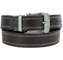 Levi's Men's Reversible Casual Jeans Belt | Brown/Black Cut Edge