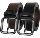 Levi's Men's Reversible Casual Jeans Belt | Jet Black/Brown