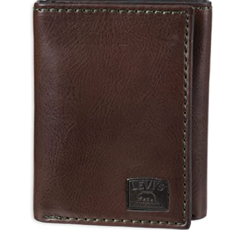 Levis card holder best sale