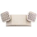 Lithonia Lighting EU2C M6 Emergency Light with 2 LED Lamps,Ivory White
