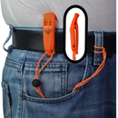 LuxoGear Emergency Whistles With Lanyard Safety Whistle Survival