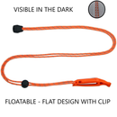 LuxoGear Emergency Whistles With Lanyard Safety Whistle Survival
