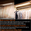 MOSTON 78 LED Homelife Motion Sensor Super Bright Rechargeable Closet Lights