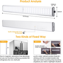 MOSTON 78 LED Homelife Motion Sensor Super Bright Rechargeable Closet Lights