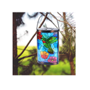 MUMTOP Outdoor Hanging Solar Lantern | Decorative| Waterproof| LED| Hummingbird Solar Lights | Outdoor Garden Patio Table Lamp