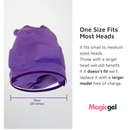 Magic Gel Headache and Migraine Relief Cap an Ice Mask or Hat for Headache