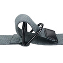 Maikun | Mens & Womens Canvas | Belt with Black D-ring | Color Gold Buckle+black