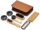 Make it funwan | Shoe Shine Kit with PU Leather Sleek Elegant Case