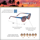 Maui Jim Honi Cat Eye Sunglasses For Women