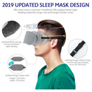 Mavogel Cotton Sleep Eye Mask Updated Design Light Blocking Sleep Mask