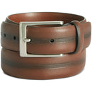 Men's Dress Belt 30 Colorblocked Stripe Accessory