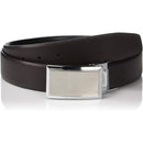 Men's Portfolio Nickle Finish Plaque Reversible Belt