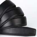 Men's Real Leather Ratchet | Dress Belt with Automatic Buckle |Elegant Gift Box | Black Style12