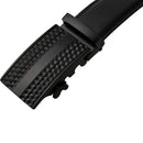 Men's Real Leather Ratchet | Dress Belt with Automatic Buckle |Elegant Gift Box | Black Style15