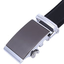 Men's Real Leather Ratchet | Dress Belt with Automatic Buckle |Elegant Gift Box | Black Style16