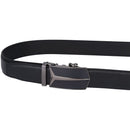 Men's Real Leather Ratchet | Dress Belt with Automatic Buckle |Elegant Gift Box | Black Style20