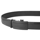 Men's Real Leather Ratchet | Dress Belt with Automatic Buckle |Elegant Gift Box | Black Style40