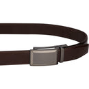 Men's Real Leather Ratchet | Dress Belt with Automatic Buckle |Elegant Gift Box | Brown Style10