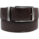 Mens Lexington Avenue Leather Reversible Casual Belt Black 30