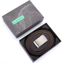 Mens Premium Leather Ratchet  Belt | 1.5” Wide | Loop - Mahogany