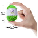 Mira Handcrafts 60 Skeins of Yarn Total of 1312 Yards of Acrylic Yarn for Knitting and Crochet
