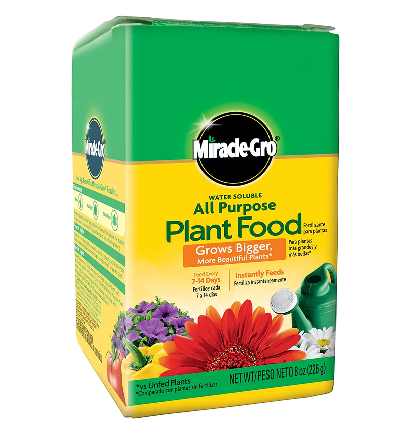 Miracle-Gro Water Soluble All-Purpose Plant Food, 8 Oz