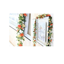 Miracliy Fake Rose Vine | Flowers Plants Artificial | Hanging Rose Ivy Home Hotel Office Wedding Party Garden Craft Art Decoration | 5 Pack 41ft