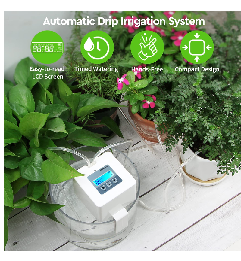 Moistenland Micro-Automatic Drip Irrigation Kit