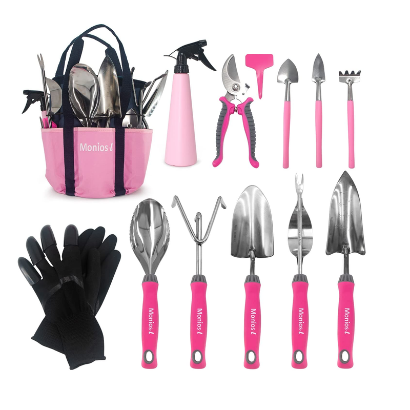 Monios-L Garden Tool Set | Gardening Supplies for Gardener