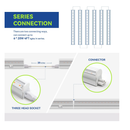 Monios-L T5 Grow Lights 4ft | LED Plant Grow Light | 120W (6 x 20W)