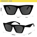 Mosanana Square Cat Eye Sunglasses For Women Trendy Style Model-SHINE