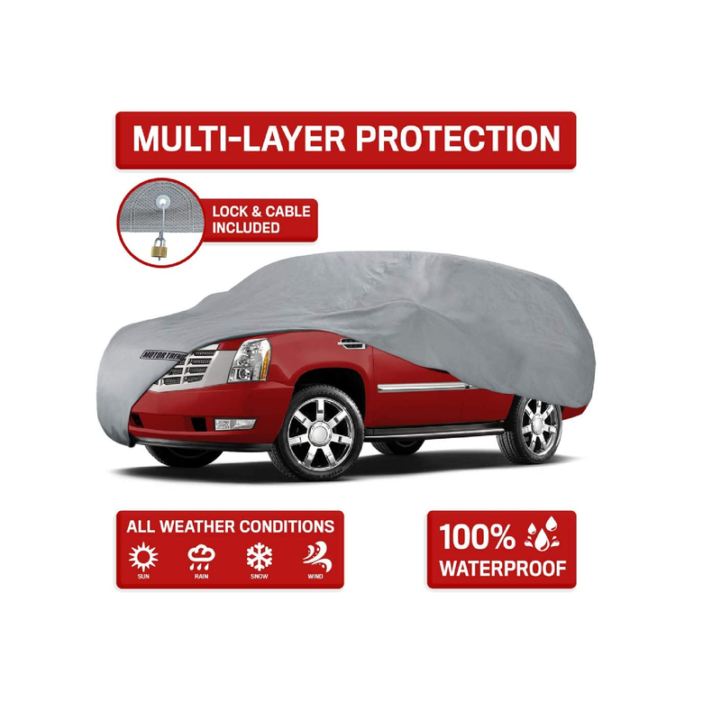Motor Trend 4-Ply 4-Season Car Cover | for All Types of Weather