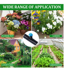 Mudder 60 Pieces Drip Emitter Garden Flag Drip Irrigation In 3 Sizes