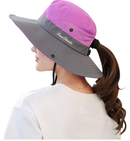 Muryobao Women's Ponytail Sun Hat