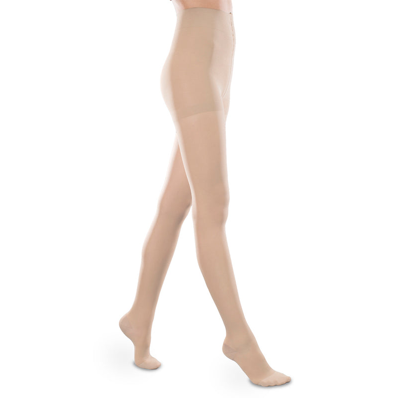 Sheer Ease By Therafirm Pantyhouse 15-20 MMHG Natural Medium Long  (