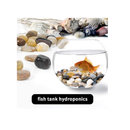 OUPENG Mixed Color Natural Gravel Polished Pebbles |Decorative River Rock