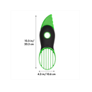 OXO Good Grips 3-in-1 Avocado Slicer| Color Green