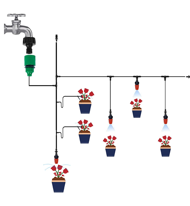 Optimisland Drip Irrigation Kit Irrigation System