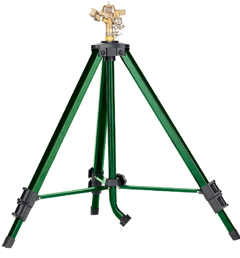 Orbit 58308Z Brass Impact Sprinkler On Tripod Base