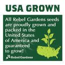 Organic Garden Greens Vegetable Seeds | 8 Varieties of Heirloom | Non-GMO Salad Green Seeds