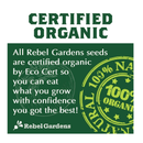 Organic Garden Greens Vegetable Seeds | 8 Varieties of Heirloom | Non-GMO Salad Green Seeds